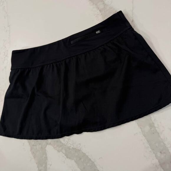 Nike Swim Essential Boardskirt Skort Womens Medium Black BikiniBottom Activewear - Picture 6 of 9